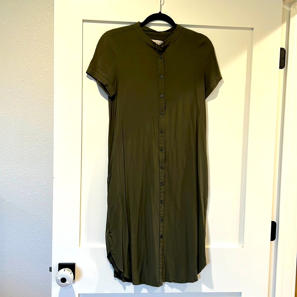 Ann Taylor LOFT button down dress